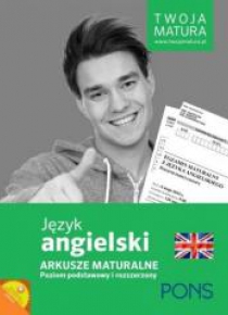 Język angielski. Arkusze maturalne. Poziom PiR+CD