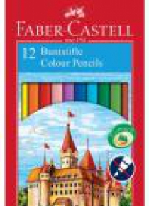 Kredki Zamek 12 kolorów FABER CASTELL