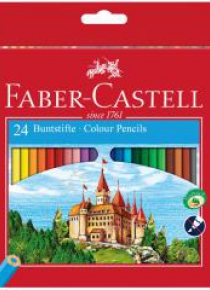 Kredki Zamek 24 kolory FABER CASTELL