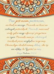 A Kartka składana - Psalm 23