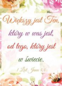 Podstawka korkowa - Większy jest Ten