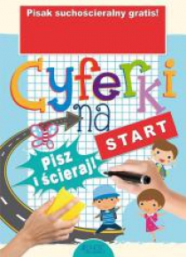 Cyferki na start. Książka z pisakiem suchościeraln