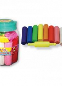 Plastelinowy box 8 kolorów 550g NARA
