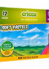 Pastele suche 12 kolorów CRICCO