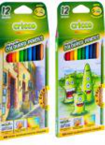 Kredki trójkątne 12 kolorów CRICCO
