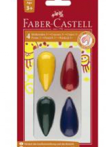 Kredki świecowe 4 kolory FABER CASTELL