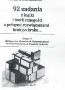 92 zadania z logiki i teorii mnogości w.2017