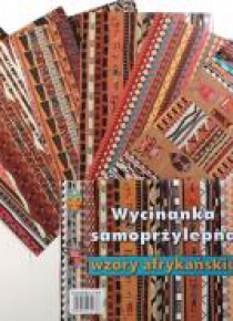 Wycinanka samoprzylepna A4 Wzory afrykańskie