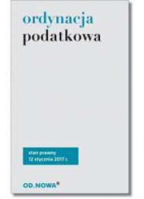 Ordynacja podatowa 01/2017 BR