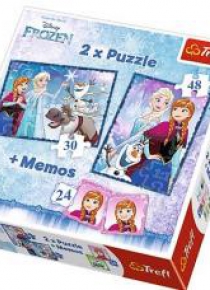 Puzzle 2w1+ memos - Siostry TREFL