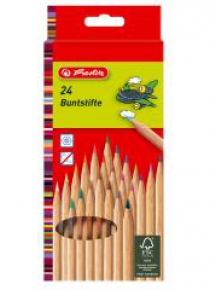 Kredki drewniane Natura 24 kolory