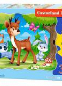 Puzzle 30 Jeleń i przyjaciele CASTOR