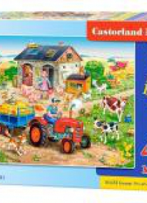 Puzzle 40 maxi - Życie na farmie CASTOR