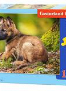 Puzzle 120 Szczeniak w lesie CASTOR