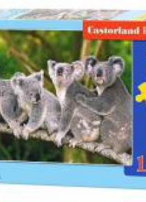 Puzzle 120 Rodzina Koali CASTOR