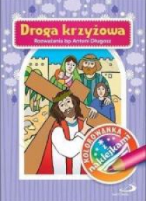 Kolorowanka Droga Krżyżowa + naklejki