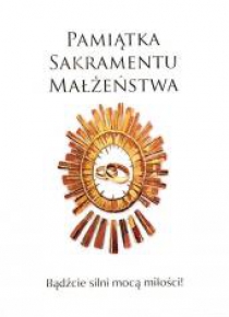 Pamiątka Sakramentu Małżeństwa