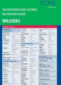 Najważniejsze słowa błyskawicznie. Włoski