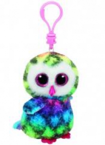 Beanie Boos Owen - Wielobarwna Sowa brelok