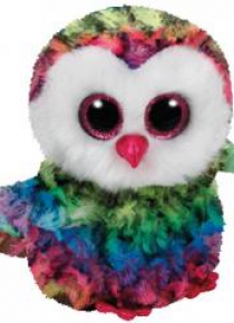 Beanie Boos Owen - Wielobarwna Sowa 15cm
