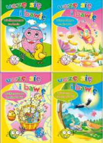 Uczę się i bawię Wielkanoc/Wiosna (10szt) MIX