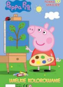 Świnka Peppa. Wielkie kolorowanie