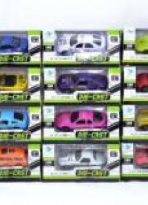 Auto osobowe metalowe 11cm mix
