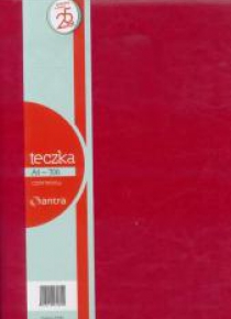Teczka A4 706 czerwona ANTRA
