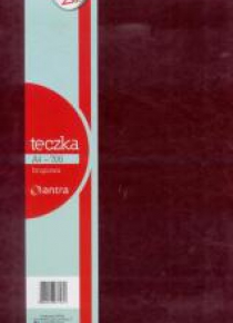 Teczka A4 708 Czerwony ANTRA
