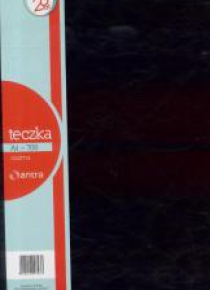 Teczka A4 708 Czarny ANTRA