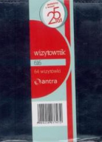 Wizytownik 64 dwuklatkowy 616 granatowy ANTRA