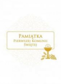 Pamiątka Pierwszej Komunii Świętej B5