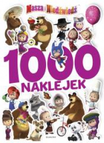1000 naklejek. Masza i Niedźwiedź 2