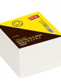 Kostka biała klejona 8,3x8,3 400 kartek GRAND