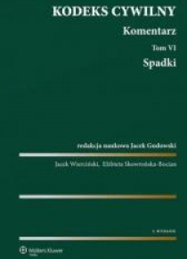 Kodeks cywilny. Komentarz. T. 6 Spadki