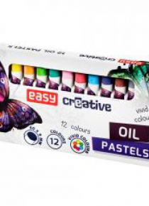 Pastele olejne 12 kolorów EASY