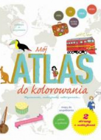 Mój atlas do kolorowania