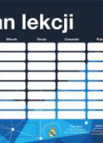 Plan lekcji RM-108 Real Madrid 3 (25szt) ASTRA