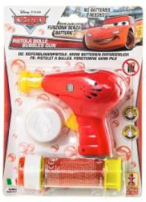 Pistolet do robienia baniek mydlanych Cars