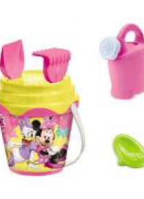 Wiaderko z akcesoriami Minnie śr. 14 cm