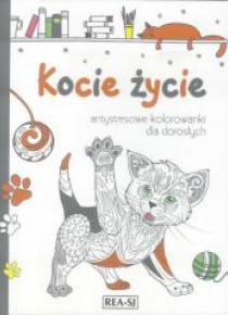 Antystresowe kolorowanki dla dorosłych. Kocie...
