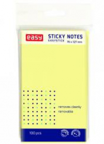 Karteczki samoprzylepne 76x127mm EASY