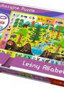 Puzzle Edukacyjne Leśny Alfabet TREFL