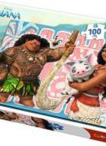 Puzzle 100 Vaiana i przyjaciele TREFL