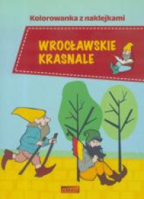Kolorowanka z naklej. Wrocławskie Krasnale w.2017