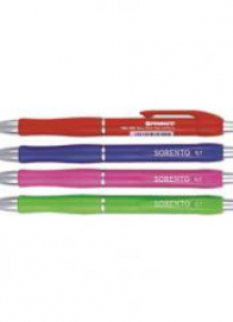 Długopis Sorento Colour niebieski (24szt)