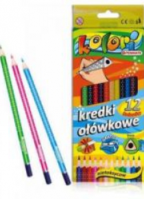 Kredki Premium Kolori 12 kolorów PENMATE