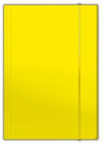Teczka z gumką A4 Plus Top żółta PENMATE