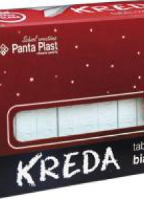 Kreda B4 kwadratowa 50szt. biała
