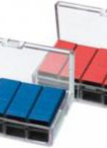 Zszywki 24/6 800szt czerwone KANGARO